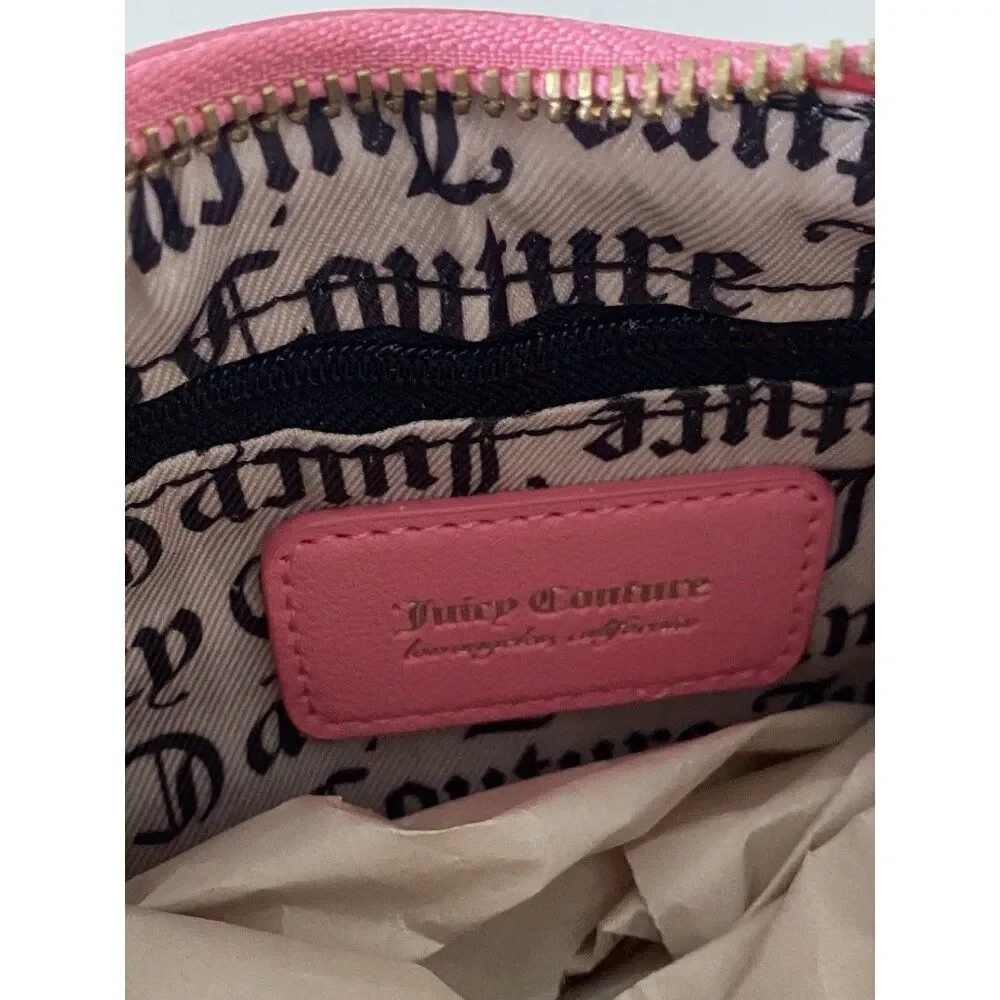 Juicy Couture Juicy‎ Gelato Shoulder Bag Natural White Pink Lemonade NEW